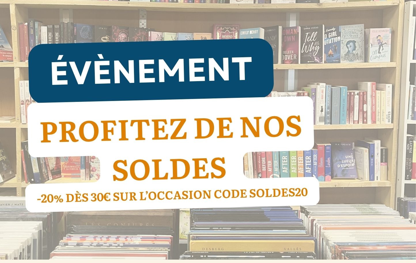 PROFITEZ DE NOS SOLDES ! 